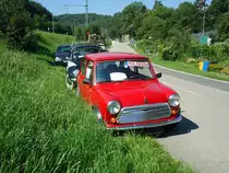 Aus Deutschland: Austin-Mini KN 06'284 am 22. August 2010 in Thayngen/Schaffhausen