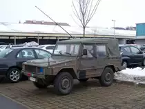 Kleiner Gel�ndewagen in Donaueschingen am 22/02/10.