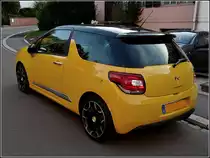 Citro�n DS 3 Heckansicht, fotografiert am 19.09.2010 in Diekirch.