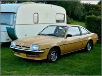 Opel Manta, am Rande des Oldtimertreffens in Weiswampach aufgenommen. 18.09.2010
