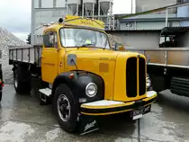 Ein Berna 5V Kipper am Saurer Oldtimer Treff in Niederbipp am 28.08.2010