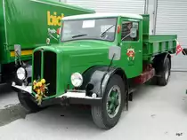 Ein Berna Kipper am Saurer Oldtimer Treff in Niederbipp am 28.08.2010