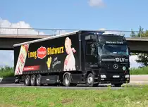 MB Actros 1846  DLV  auf der A61 bei Heimerzheim 31.08.2010