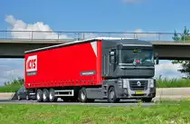 Renault Magnum 460  ICTS  auf der A61 bei Heimerzheim - 31.08.2010