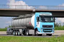 Volvo FH 400  H & S Transport  auf der A61 bei Heimerzheim - 31.08.2010