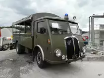 Ein Saurer Milit�r Transporter am Saurer Oldtimer Treff in Niederbipp am 28.08.2010