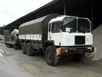 Ein Saurer Milit�r Transporter am Saurer Oldtimer Treff in Niederbipp am 28.08.2010