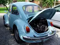  Tiefe-Einblicke  beim K�fer-1300 mit seinen 34PS aus dem Jahr 1972;100808