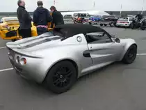 Lotus Elise Heckansicht , startklar f�r den n�chsten Renneinsatz - Lausitzring 25.09.2010