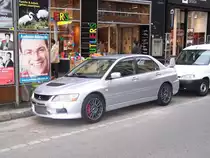 Mitsubishi Lancer in Basel (CH) am 26/09/07.