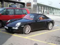 Porsche Carrera 4 S in Schaffhausen (CH) am 15/11/08.