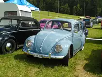 VW-K�fer ZH 185'189 am 4. September 2010 am VW-Treffen in Wachseldorn