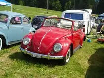 VW-K�fer SG 144'307 am 4. September 2010 am VW-Treffen in Wachseldorn