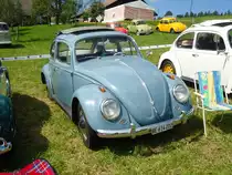 VW-K�fer BE 614'202 am 4. September 2010 am VW-Treffen in Wachseldorn