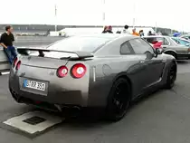 Nissan GTR Heckansicht Eurospeedway Lausitz