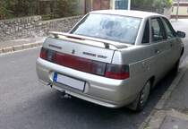 Lada 110, 1.5 16V Sedan (Rückansicht). September 2010