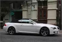 . BMW 6er Cabrio - Diese Cabrio wurde von 2004 bis 2010 gebaut. Inzwischen gibt es einen Nachfolger. Designm�ssig sehr umstritten war hier die Heckgestaltung. 18.09.2010 (Matthias)