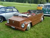 VW BE 355'499 am 4. September 2010 am VW-Treffen in Wachseldorn