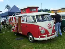 VW-Bus TG 67'243 am 4. September 2010 am VW-Treffen in Wachseldorn