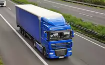 DAF XF 105.460 auf der A61 bei Rheinbach - 16.09.2010