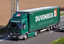 MB Actros  Duvenbeck  auf der A61 bei Weilerswist - 06.09.2010