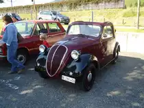 Fiat-Topolino BE 286'400 am 5. September 2010 am Frutigtaler Oldtimertreffen in Reichenbach