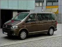 Dieser T5 Modell 2011 war am 16.09.2010 in Passau abgestellt.