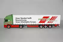 Mercedes Benz Actros L Gardinenplanen-Sattelzug  Wandt 
