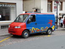 Fiat Ducato der Engadin Bus in St.Moritz am 14.09.2010