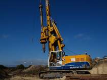 Ein Bauer BG15H an der Campusbaustelle der RWTH am 01.10.2010 in Aachen.