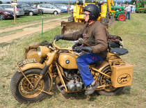 BMW-Beiwagen Krad, Oldie, in EU-Kirchheim 14.08.2010