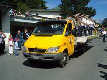 Mercedes BE 620'667 am 5. September 2010 am Festumzug 600 Jahre Adelboden