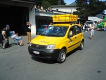 Die Post BE 615'178 Fiat am 5. September 2010 am Festumzug 600 Jahre Adelboden