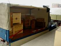 Mercedes-Benz L 3500 am 19.9.2010, Hafentreffen 2010 in Hamburg im Hafenmuseum Schuppen 50
ab 1950 / 90 PS / ab 1954 L 311, 100 PS
