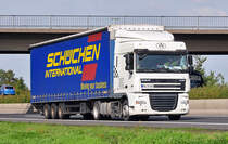 DAF XF  Kretschmann  auf der A61 bei Miel - 23.09.2010