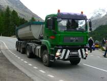 MAN Sattelschlepper unterwegs bei Pontresina am 13.09.2010