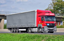 MB Axor 1840  Lazar Company  auf der A61 bei Miel - 23.09.2010