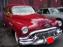 Buick Super 50 Estate Wagon von 1952. Beschreibung siehe Bild 44.714. Oldtimertreffen Kokerei Zollverein.
