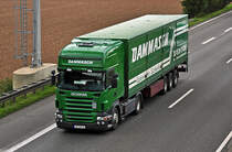 Scania R 400  Dammasch  auf der A61 bei Weilerswist 10.09.2010