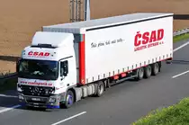 MB Actros 1844  CSAD  auf der A61 bei Weilerswist - 06.09.2010