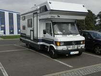 MB T1 mit Wohnmobilaufbau gesehen in Eisenach-Kindl, Oktober 2010