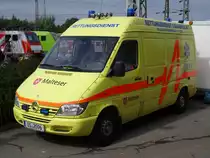 Mercedes Sprinter der Malteser Osnabr�ck als KTW. Aufgenommen w�hrend der 125-Jahr-Feier der DB in Osnabr�ck.