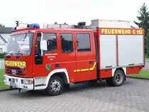 Iveco EuroFire 75 E 15 L�schgruppenfahrzeg der Ortsfeuerwehr R�nne.