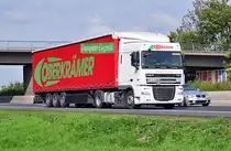 DAF XF 105.410  Oberkr�mer  auf der A61 Miel - 23.09.2010