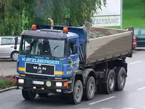 MAN 41.402 transportiert Erdaushubmaterial;101001