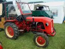 Ackerschlepper der Schweizer Firma Bucher, baute von 1950-70 Traktoren,
Traktorentreff St.Peter/Schwarzwald, Aug.2010 