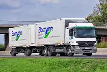 MB Actros 2544 H�ngerzug auf der A61 Miel - 23.09.2010