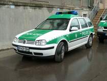VW Golf Variant der Bundespolizei in Erfurt, Oktober 2010