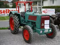 Dieser Hanomag ist ein Brilliant 600 mit 58 PS aus 5.000 ccm. Ein schickes Fahrzeug auf dem  J�mker Kl�n  aus dem Jahr 2010. Genauer am 19.09.2010 fotografiert.