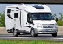 Fendt Mobil auf Ford Transit Basis - A61 Miel 23.09.2010